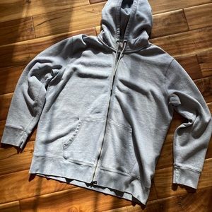 Levi’s XL grey full zip sweatshirt NWOT